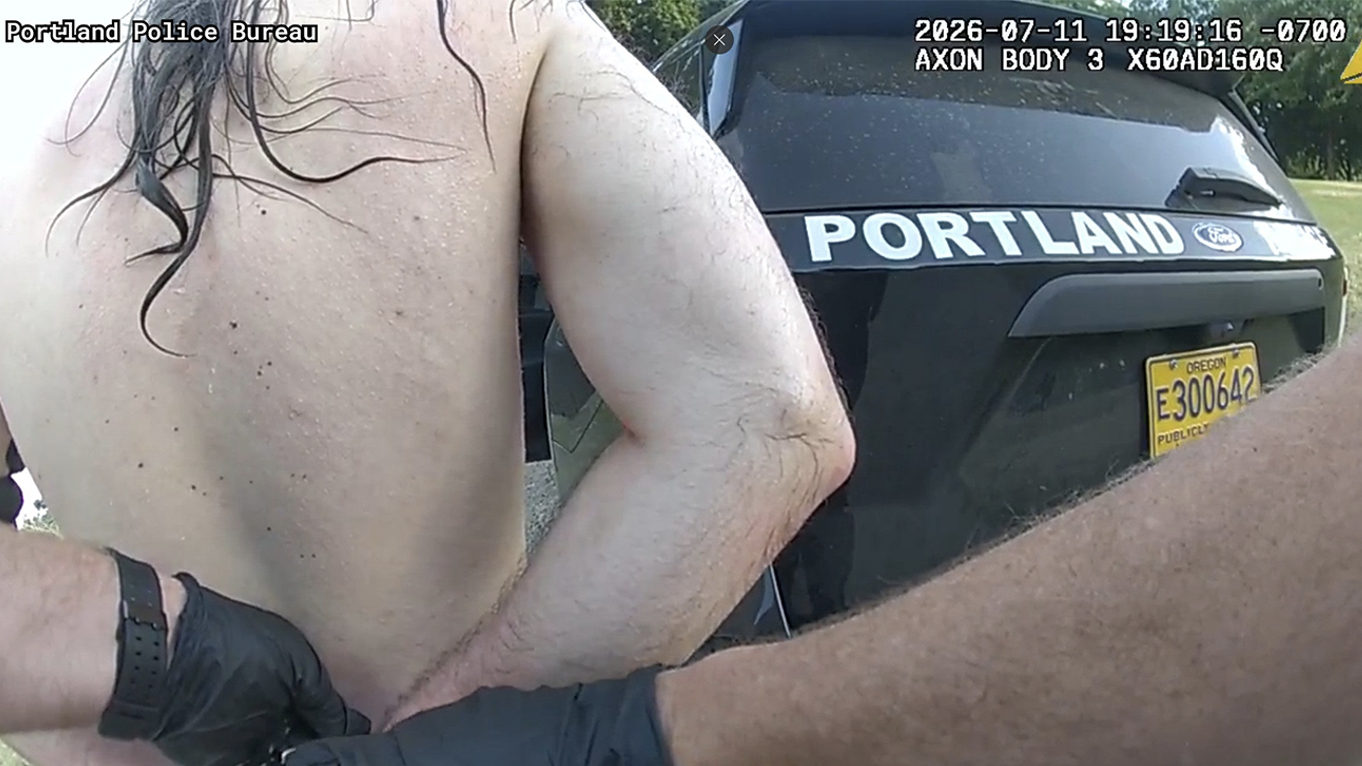 Naked man tries to kidnap 7-year-old tourist from mother at Portland park, bystanders intervene